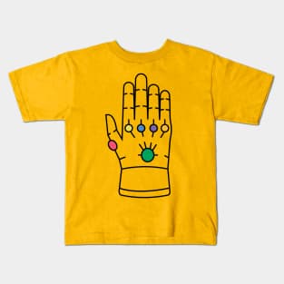 Infinity gauntlet Kids T-Shirt